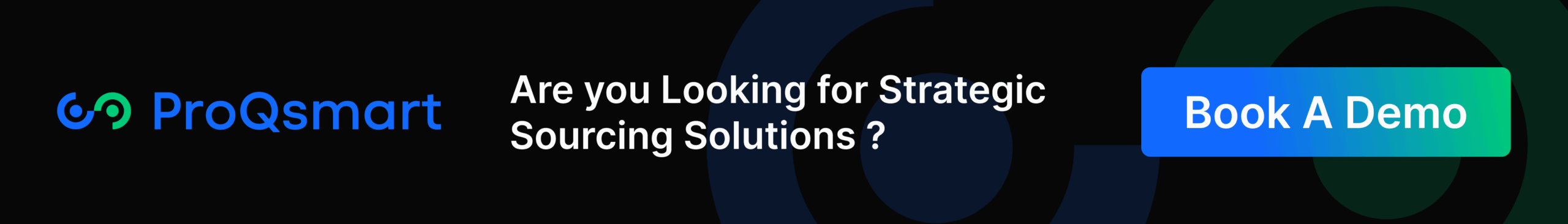 strategic sourcing solution from Proqsmart