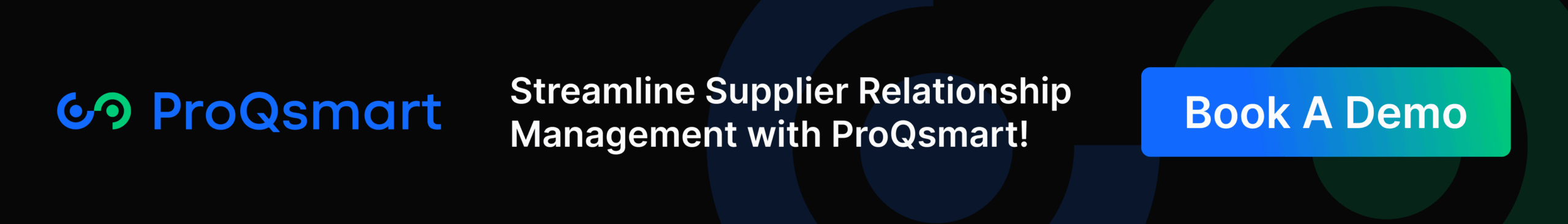 supplier relationship management with proqsmart
