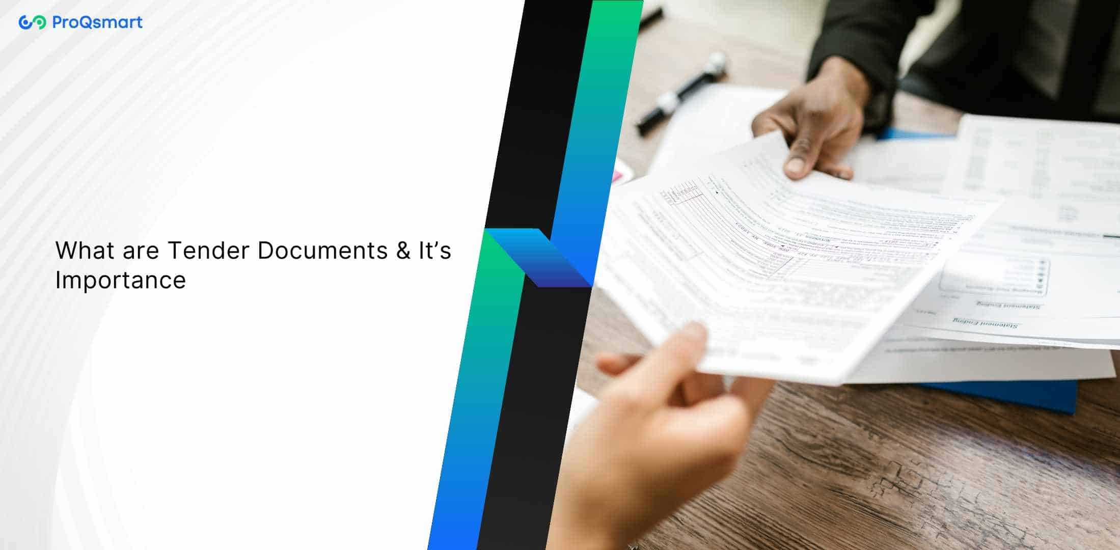 what are tender documents and its importance