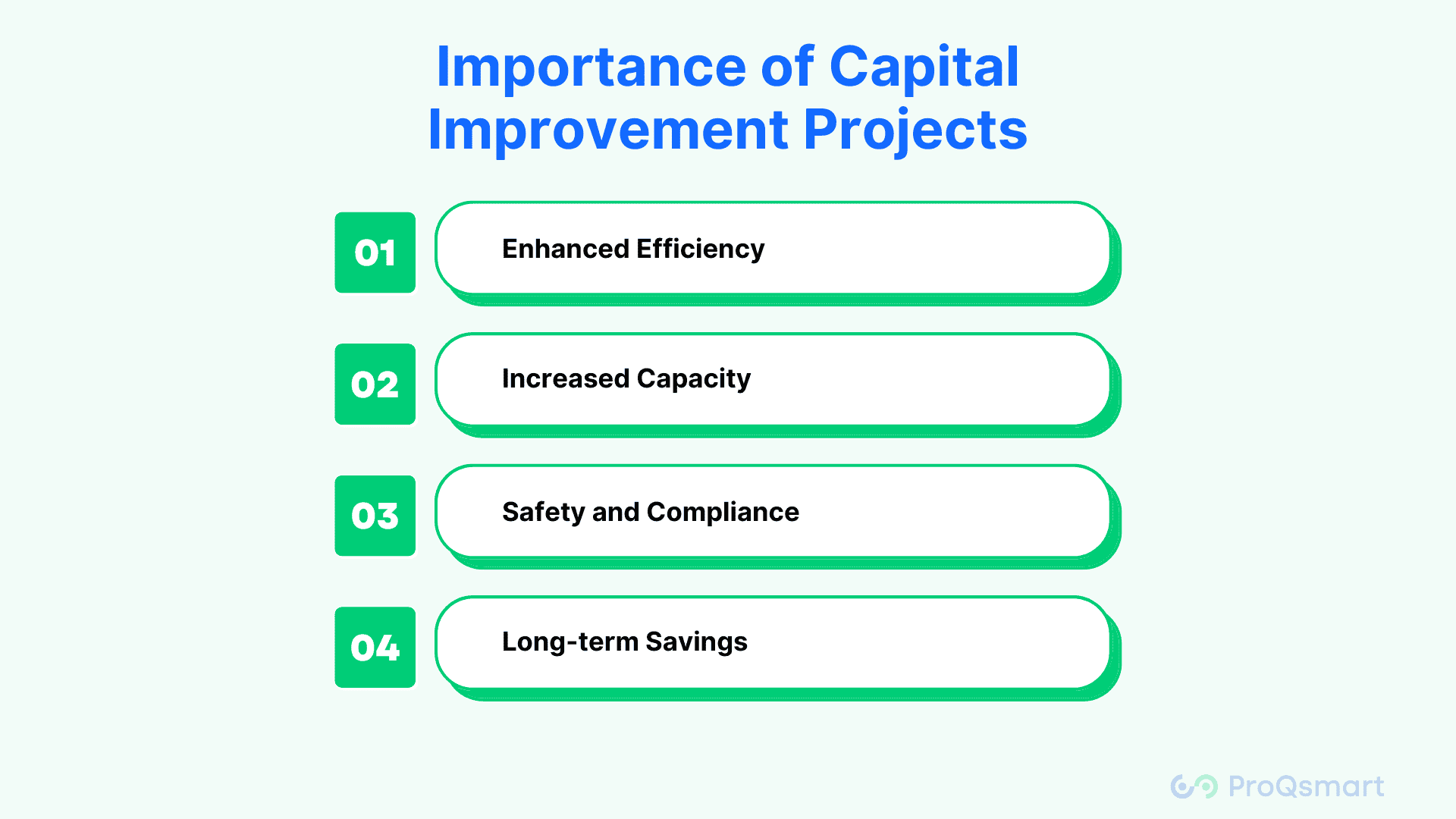 capital improvement projects examples