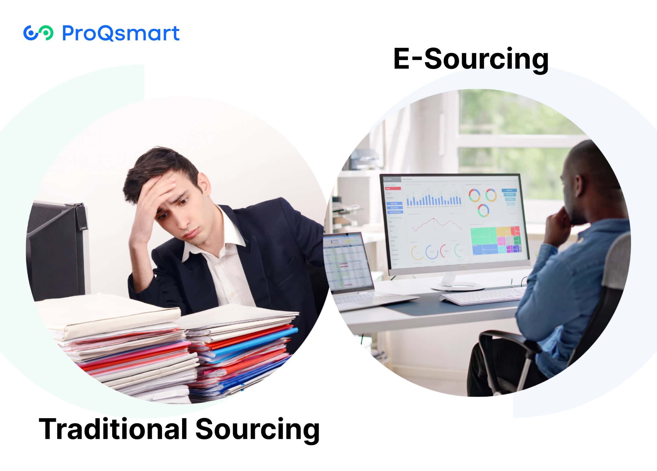 Key Differences Between Sourcing and E-Sourcing