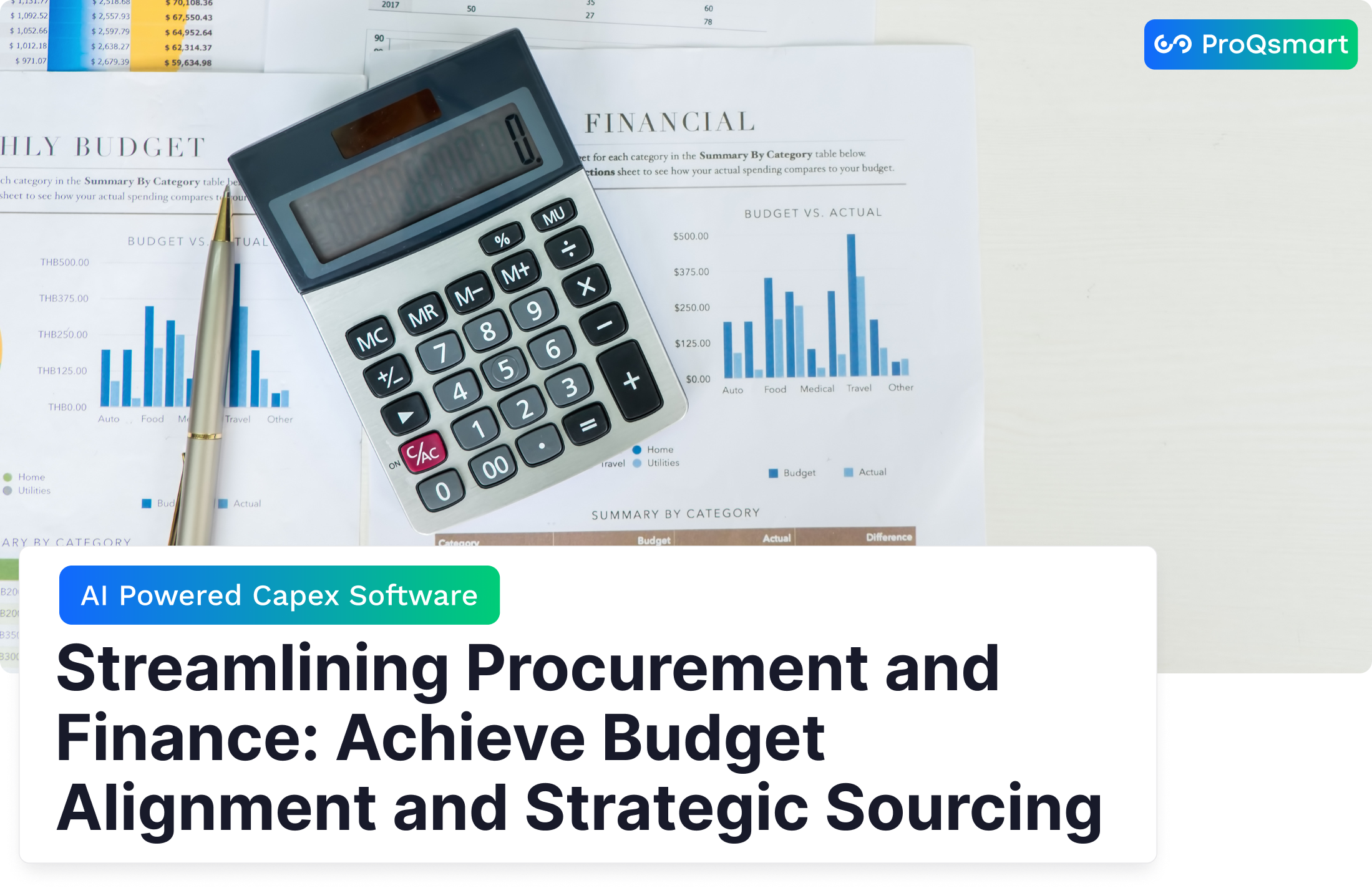 Streamlining Procurement and Finance: Achieve Budget Alignment and Strategic Sourcing