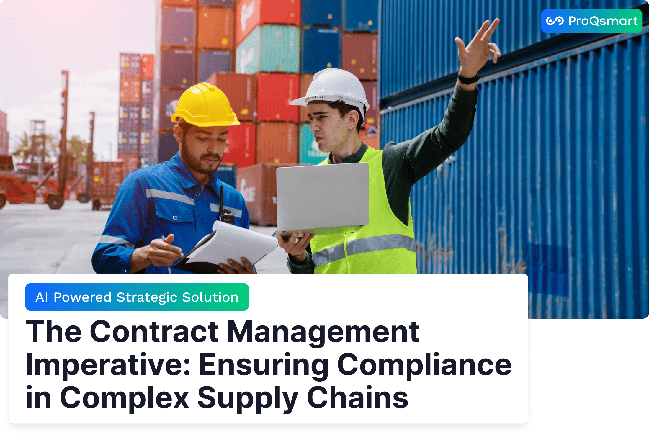 The Contract Management Imperative: Ensuring Compliance in Complex Supply Chains