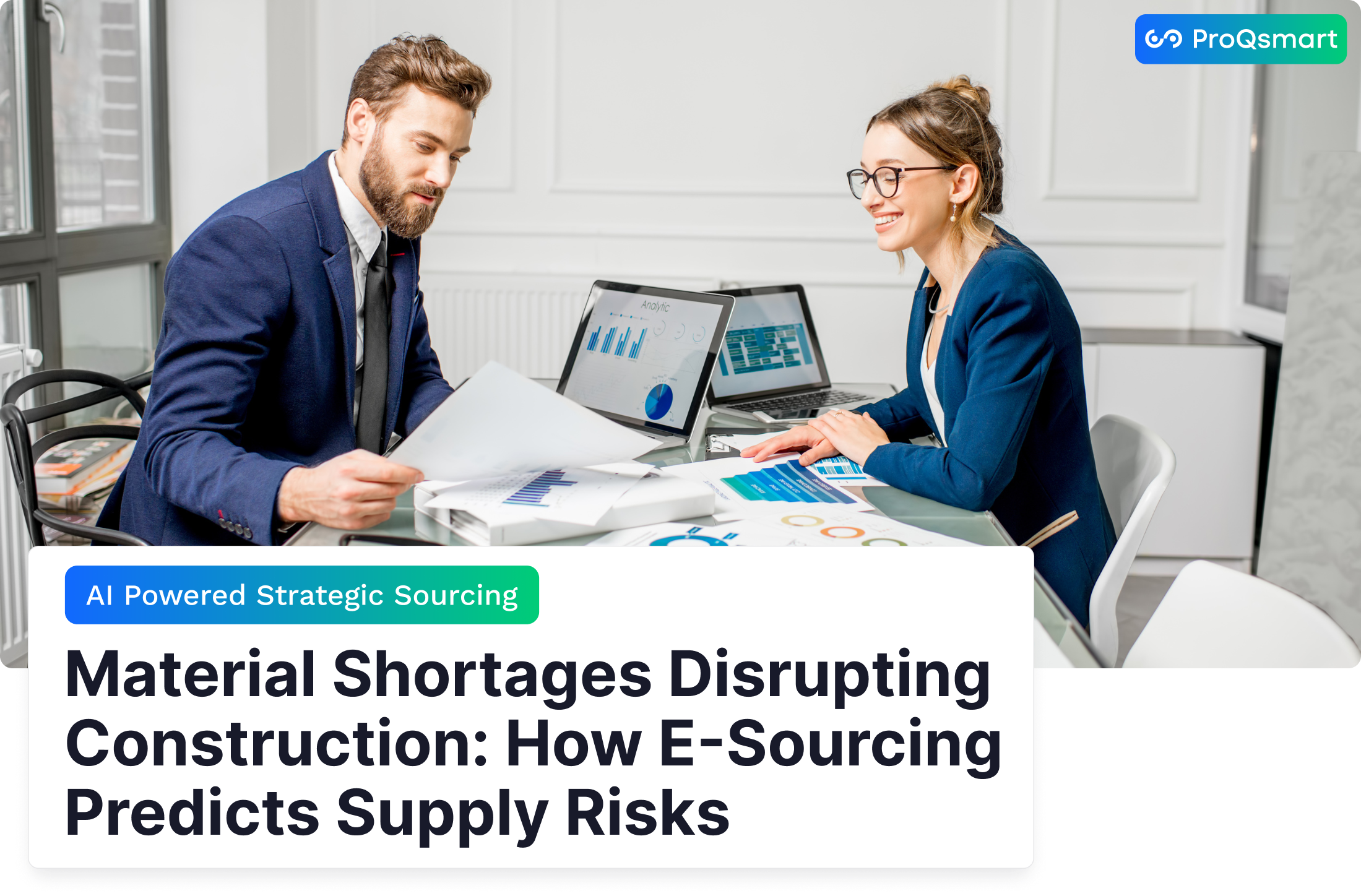 Material Shortages Disrupting Construction: How E-Sourcing Predicts Supply Risks