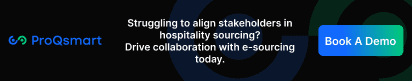 e-sourcing for hospitality