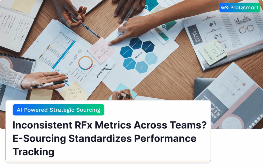 E-Sourcing Unifies RFx Metrics Across Teams