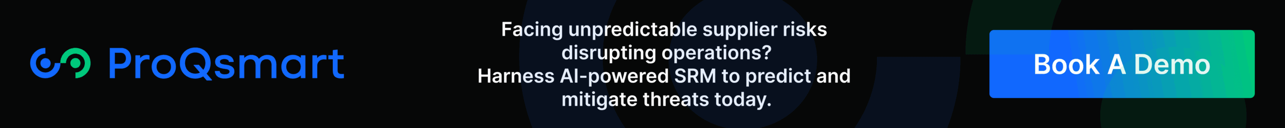 Supplier risk management